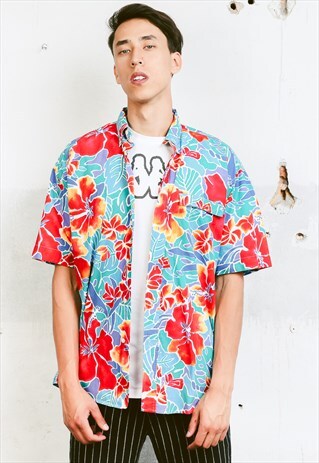 VINTAGE 90S HAWAIIAN SHIRT