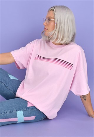 G&G UNISEX BABY PINK/PURPLE FADE S/S TEE
