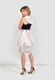 CREATIVE LACE TULIP DRESS WITH HOOD