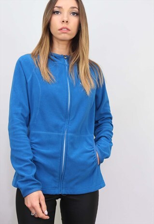 VINTAGE RETRO THE NORTH FACE FLEECE TRACK TOP