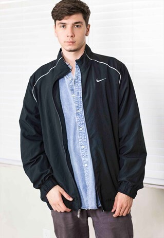 VINTAGE NIKE JACKET LOGO 90S XL 17.4