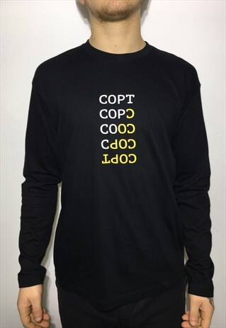VINTAGE 90' OLDSCHOOL UNISEX BLACK SORT LONGSLEEVE