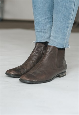 VINTAGE 70S BOHO ANKLE BOOTS
