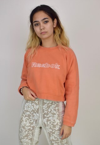 VINTAGE 90'S REEBOK CROP SWEATSHIRT