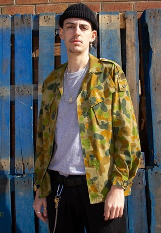 VINTAGE DUCK CAMO OVERSHIRT