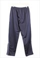 VINTAGE ADIDAS JOGGERS GREY STRIPED WITH CLASSIC LOGO