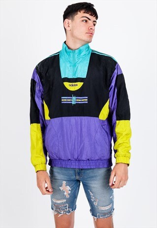 VINTAGE ADIDAS SHELL JACKET J1042