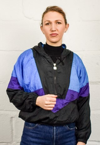 VINTAGE 80S QUARTER ZIP JACKET