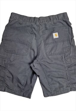 Men's Carhartt Cargo Shorts in Grey Size W32