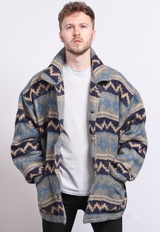 VINTAGE AZTEC INCA JACKET