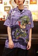 VINTAGE 90S ANIME MANGA CHARACTER GRAPHIC SHIRT IN PURPLE