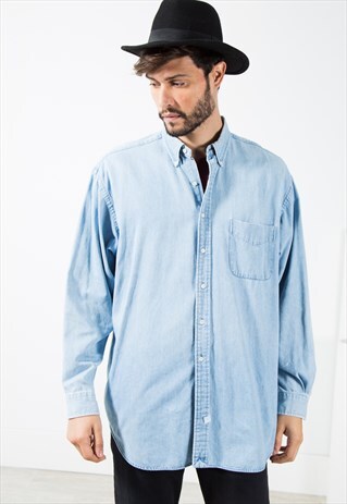 VINTAGE POLO RALPH LAUREN SHIRT / S4907