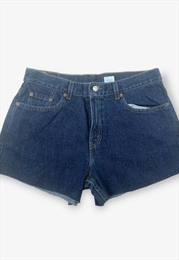 Vintage levi's 577 cut off denim shorts blue w34 - BV16195M