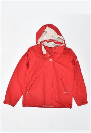 VINTAGE 90'S HELLY HANSEN WINDBREAKER JACKET RED