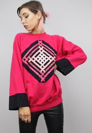 RETRO VINTAGE 90S OVERSIZED SWEATER SWEATSHIRT