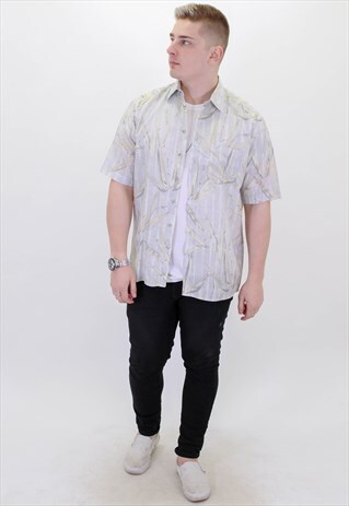 VINTAGE PATTERN FESTIVAL SHIRT