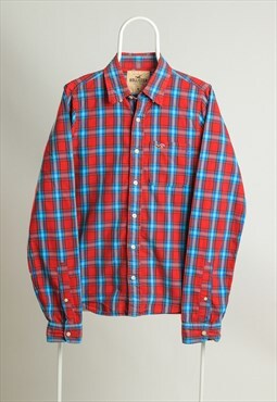 Vintage Hollister Long Sleeve Checked Shirt 