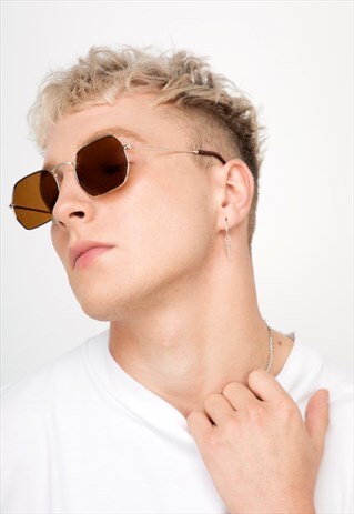 INCEPTION SQUARE RETRO SUNGLASSES