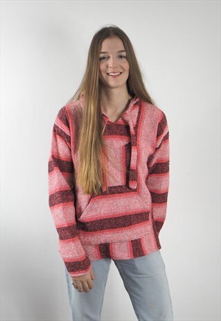 VINTAGE PINK BAJA HOODIE