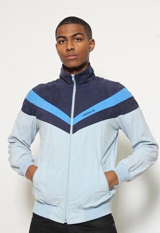 VINTAGE ADIDAS VELOUR TRACK JACKET