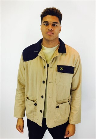 LYLE AND SCOTT TARTAN LINED JACKET