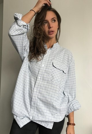 VINTAGE FLANNEL OVERSIZED RETRO UNISEX SHIRT