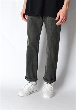 VINTAGE 90S KHAKI GREY JEANS