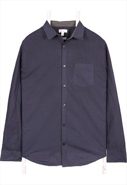 Vintage 90's Calvin Klein Shirt Plain Long Sleeve Button Up