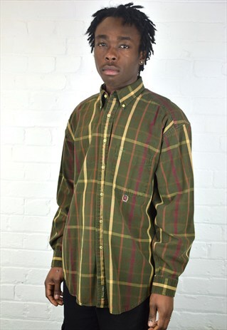 VINTAGE 90'S TOMMY HILFIGER CHECKED SHIRT