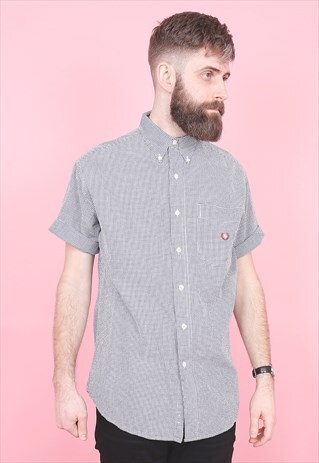 VINTAGE RALPH LAUREN CHAPS CHECK SHIRT /R8283
