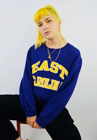 VINTAGE EAST CAROLINA USA GRAPHIC SWEATSHIRT