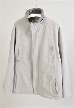Vintage 90s Harrington jacket in grey