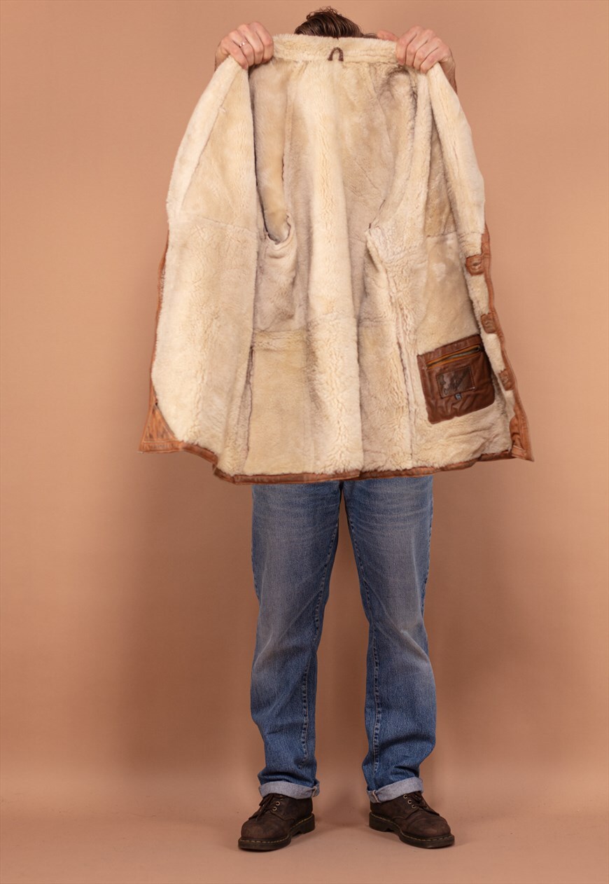 Mens sheepskin coat asos sale