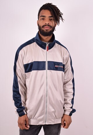 SERGIO TACCHINI MENS VINTAGE TRACKSUIT TOP JACKET XXL 90S
