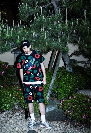 ALLOVER CAMOUFLAGE LOOPBACK JOGGER POWERCAMO TRIBE PATTERN
