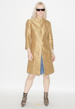 Vintage Y2K iconic long top in gold
