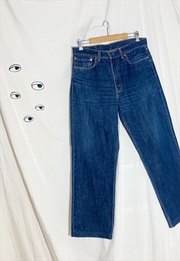 Vintage Levi's Jeans 90s Unisex Denim Trousers in Blue