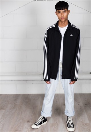 VINTAGE ADIDAS 3 STRIPE UNISEX TRACKTOP