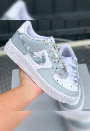 air force 1 camo grey