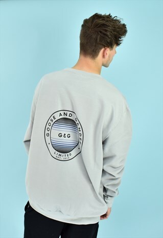 G&G UNISEX MOONDUST OCEAN CIRCLE FADE SWEAT