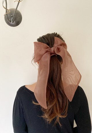 ORGANZA DROOPY HAIR BOW