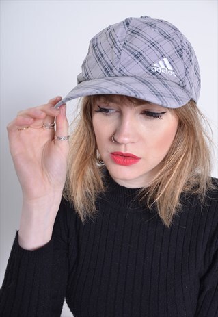 VINTAGE ADIDAS BASEBALL CAP HAT BLACK
