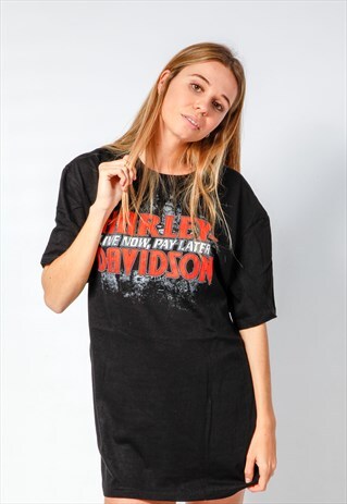 VINTAGE HARLEY DAVIDSON T-SHIRT DEAD STOCK