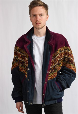VINTAGE AZTEC FESTIVAL JACKET