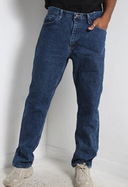 Vintage Wrangler Straight Leg Jeans Blue W36 L32