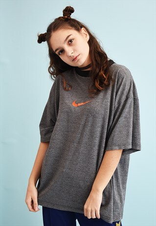 Y2K NIKE SPORTS TRACKSUIT OVERSIZED T-SHIRT TEE TOP