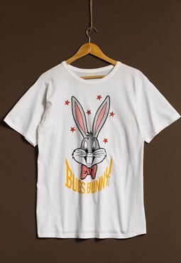 Graphic Print Vintage Warner Bros Bugs Bunny T-shirt 13123