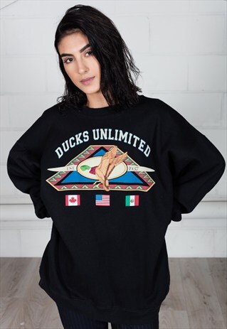 VINTAGE DUCKS UNLIMITED UNISEX SWEATSHIRT