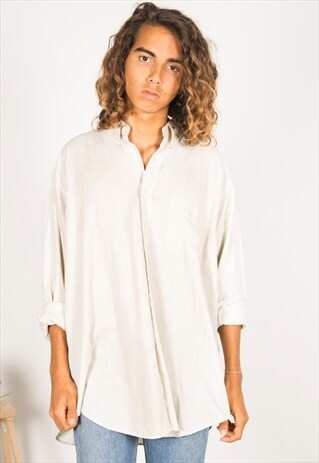 VINTAGE 80S POLO RALPH LAUREN SHIRT / R03239
