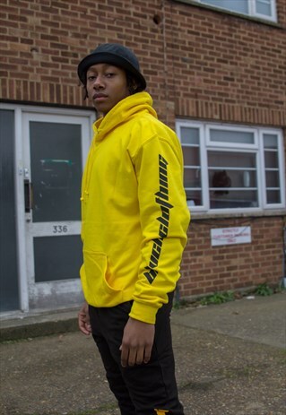 NEW IN - MOTORSPORT YELLOW HOODIE